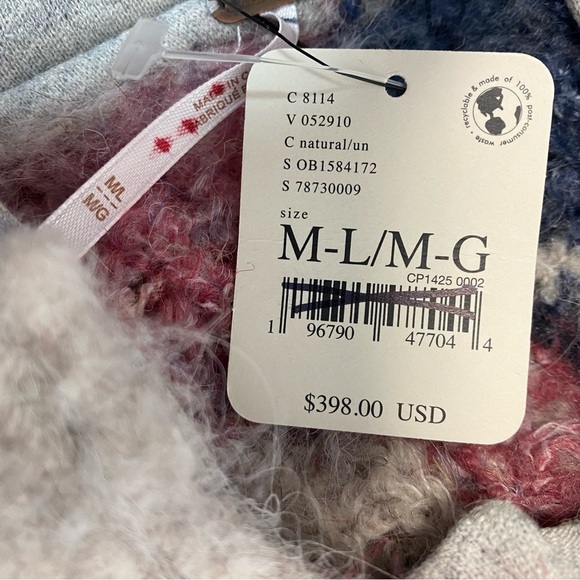 Free People Rare Thing Alpaca Slouchy Poncho - Picture 8 of 12